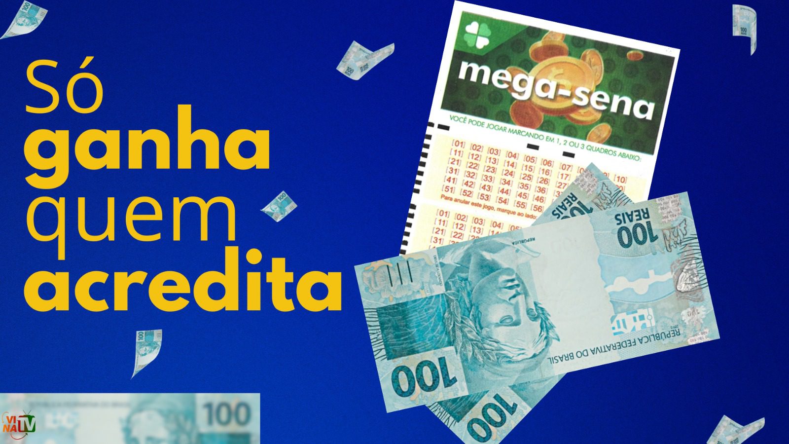 Casa Lotérica parceira VinaTV